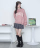 ピンク　モデル：163cm F着用