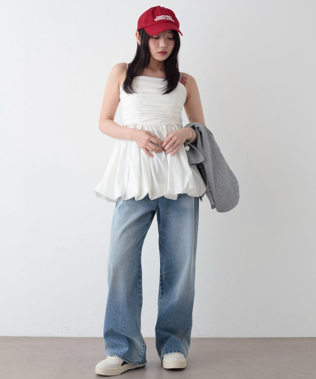 ホワイト　モデル：159cm F着用