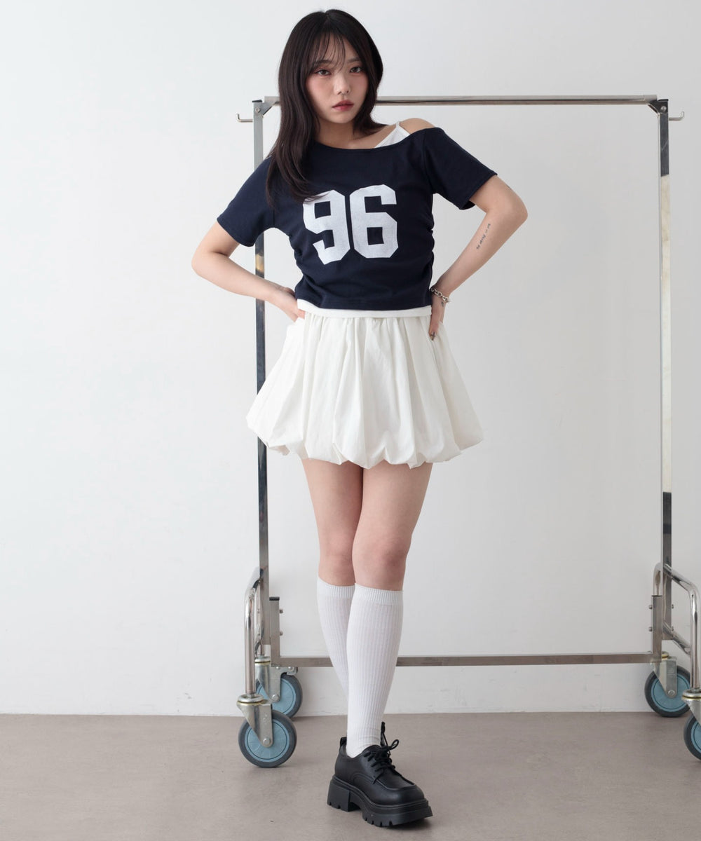 ホワイト　モデル：159cm F着用