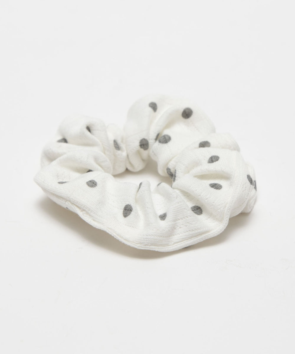 柄37：ホワイト×グレードット