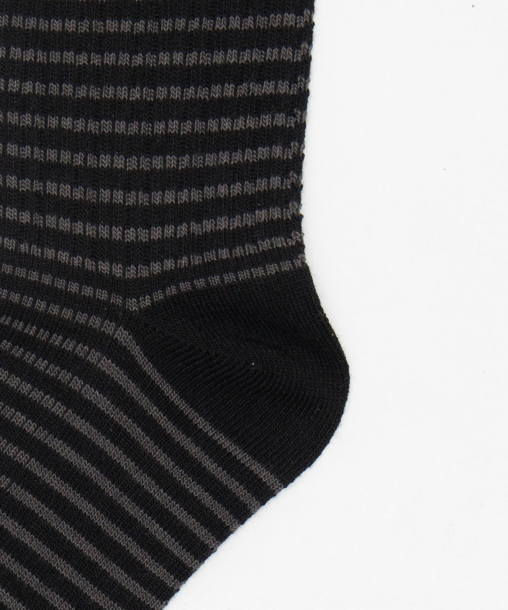 細ボーダーソックス（HA）(25-27cm)
