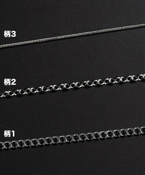 Mステンレスチェーンネックレス40cm