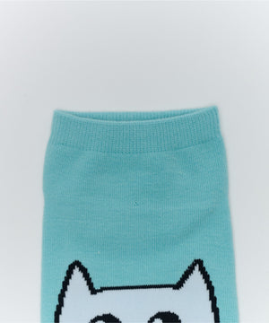 キラキラおめめショートソックス(23-25cm)