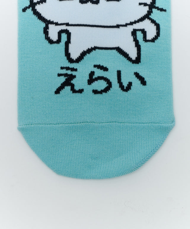 キラキラおめめショートソックス(23-25cm)