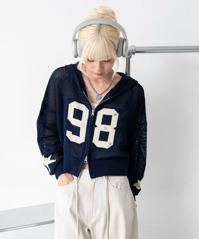 ネイビー　モデル：166cm F着用