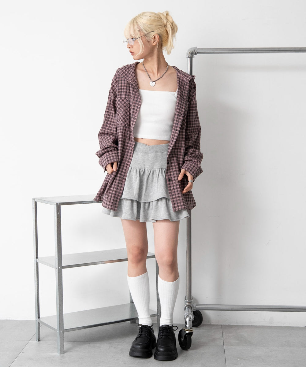 ピンク　モデル：166cm F着用