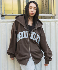 グラフィックBIGZIPパーカー