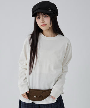 ホワイト モデル：161cm M着用