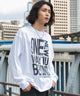 ホワイト モデル：182cm L着用