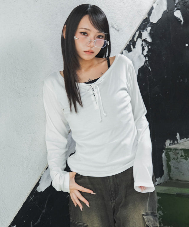 ホワイト　モデル：159cm F着用