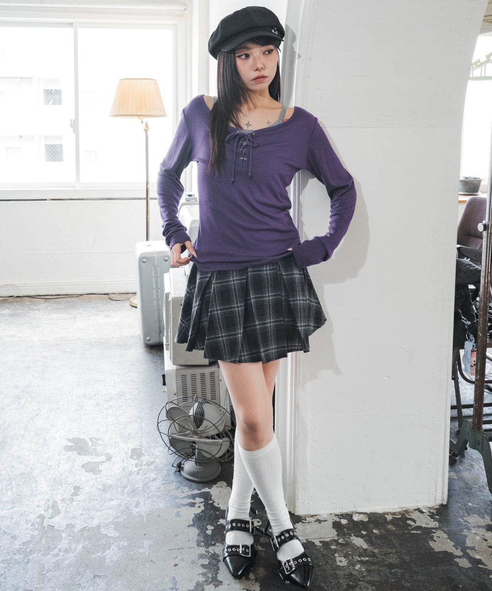 パープル　モデル：159cm F着用