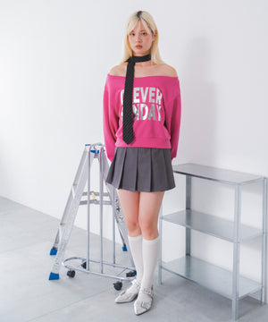 ピンク モデル：166cm F着用