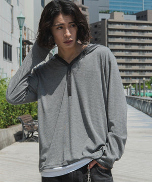 Lグレー モデル：182cm L着用