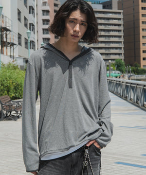 Lグレー モデル：182cm L着用
