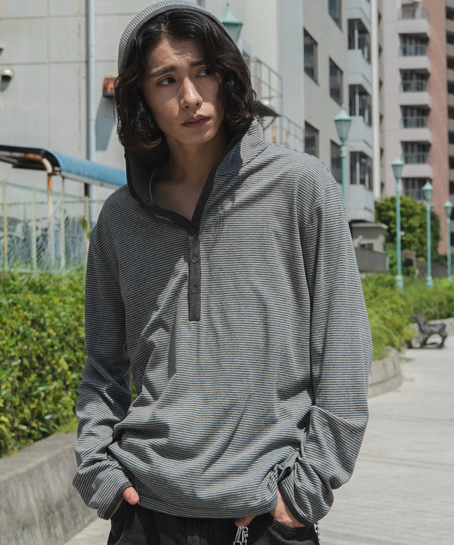 Lグレー モデル：182cm L着用