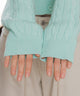 ケーブルニットカーディガン