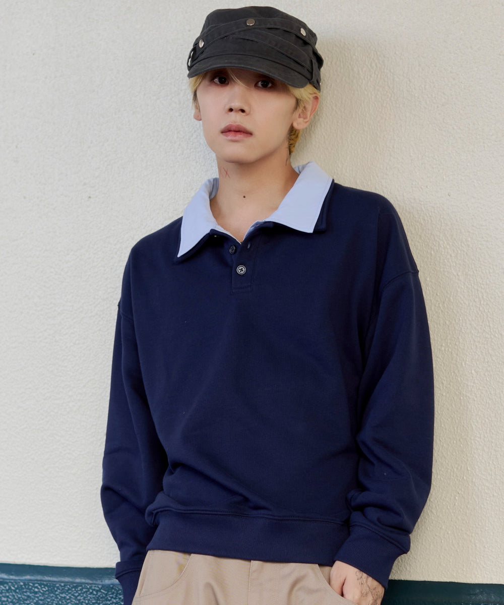 ネイビー モデル：175cm L着用