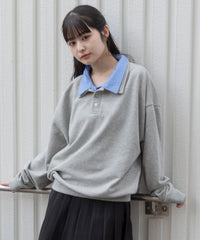 杢グレー / M