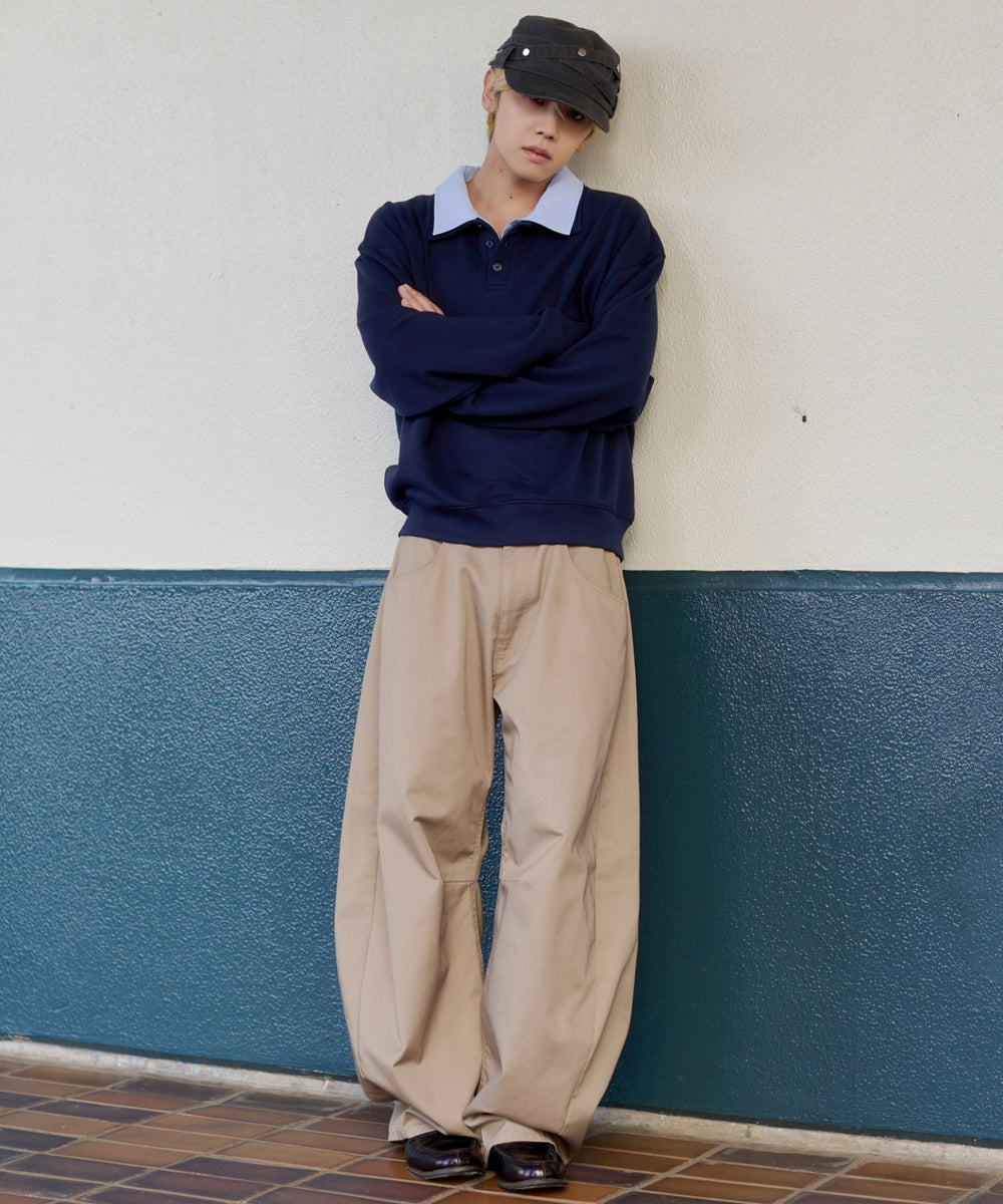 ネイビー モデル：175cm L着用