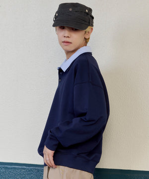 ネイビー モデル：175cm L着用