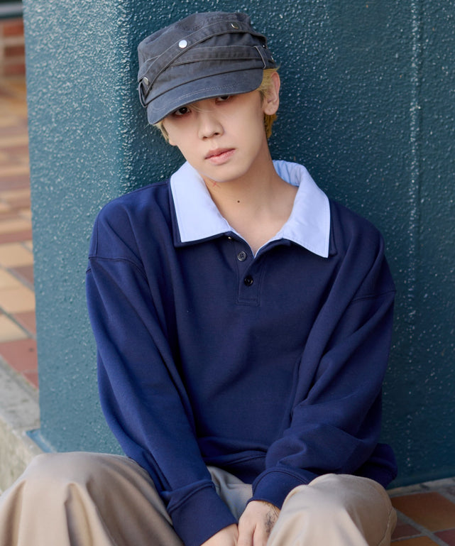 ネイビー モデル：175cm L着用