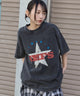 ヴィンテージウォッシュグラフィックBIGT/柄5 モデル：159cm F着用