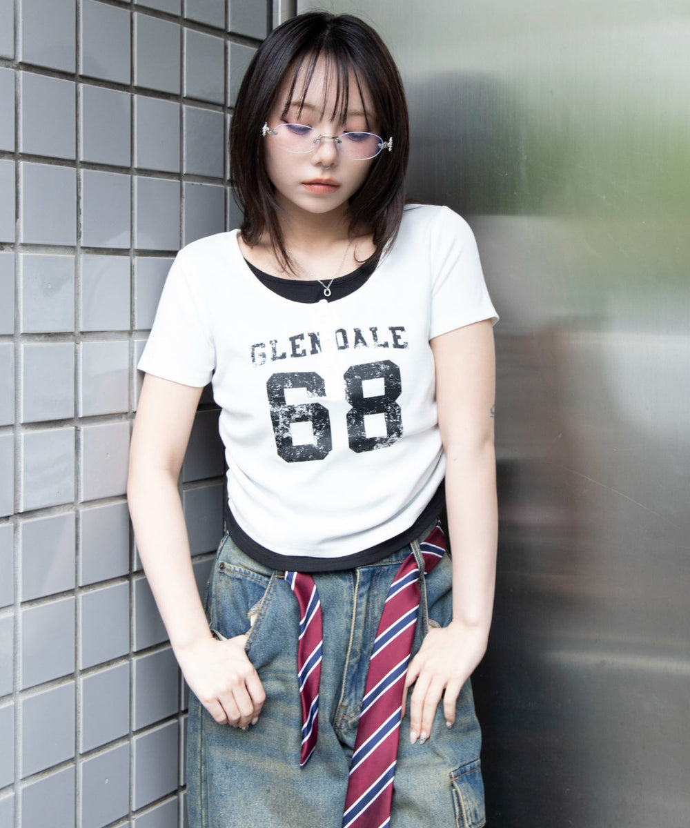 柄２　モデル：159cm F着用