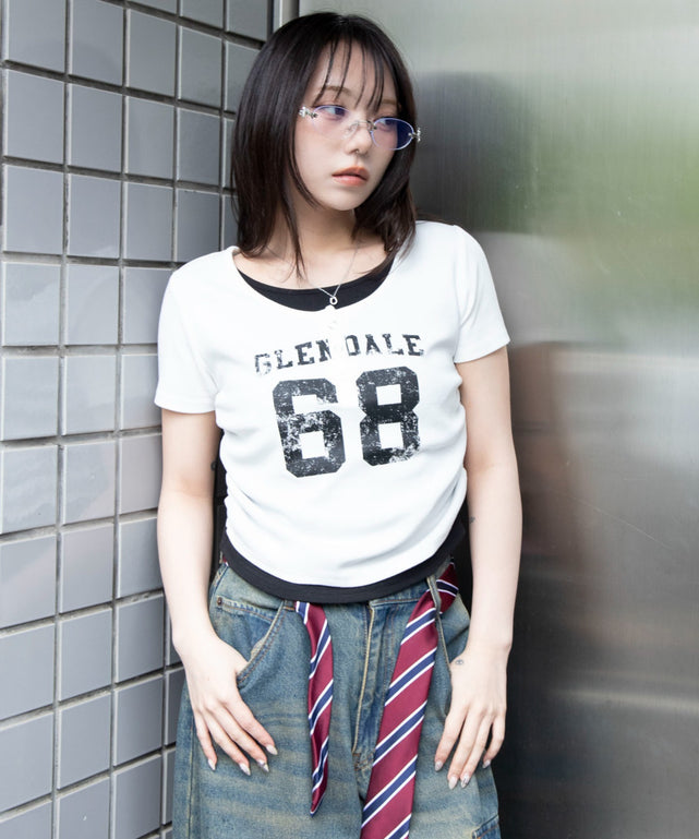 柄２　モデル：159cm F着用