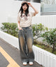 ブラウン モデル：159cm F着用