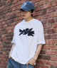 グラフィックBIG　T（SS）/ホワイト モデル：175cm L着用