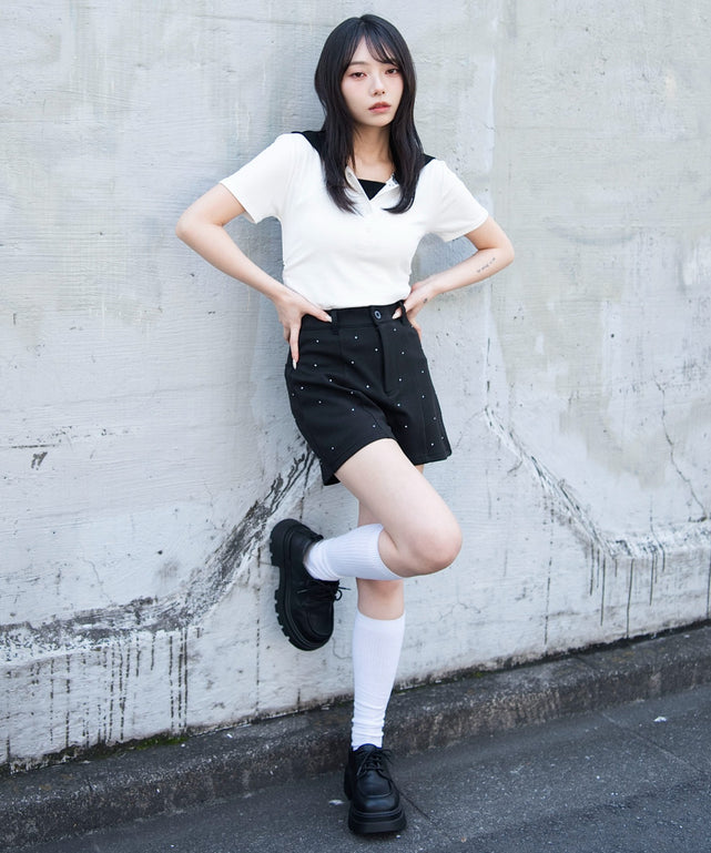 ブラック　モデル：159cm F着用