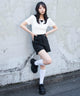 ブラック　モデル：159cm F着用