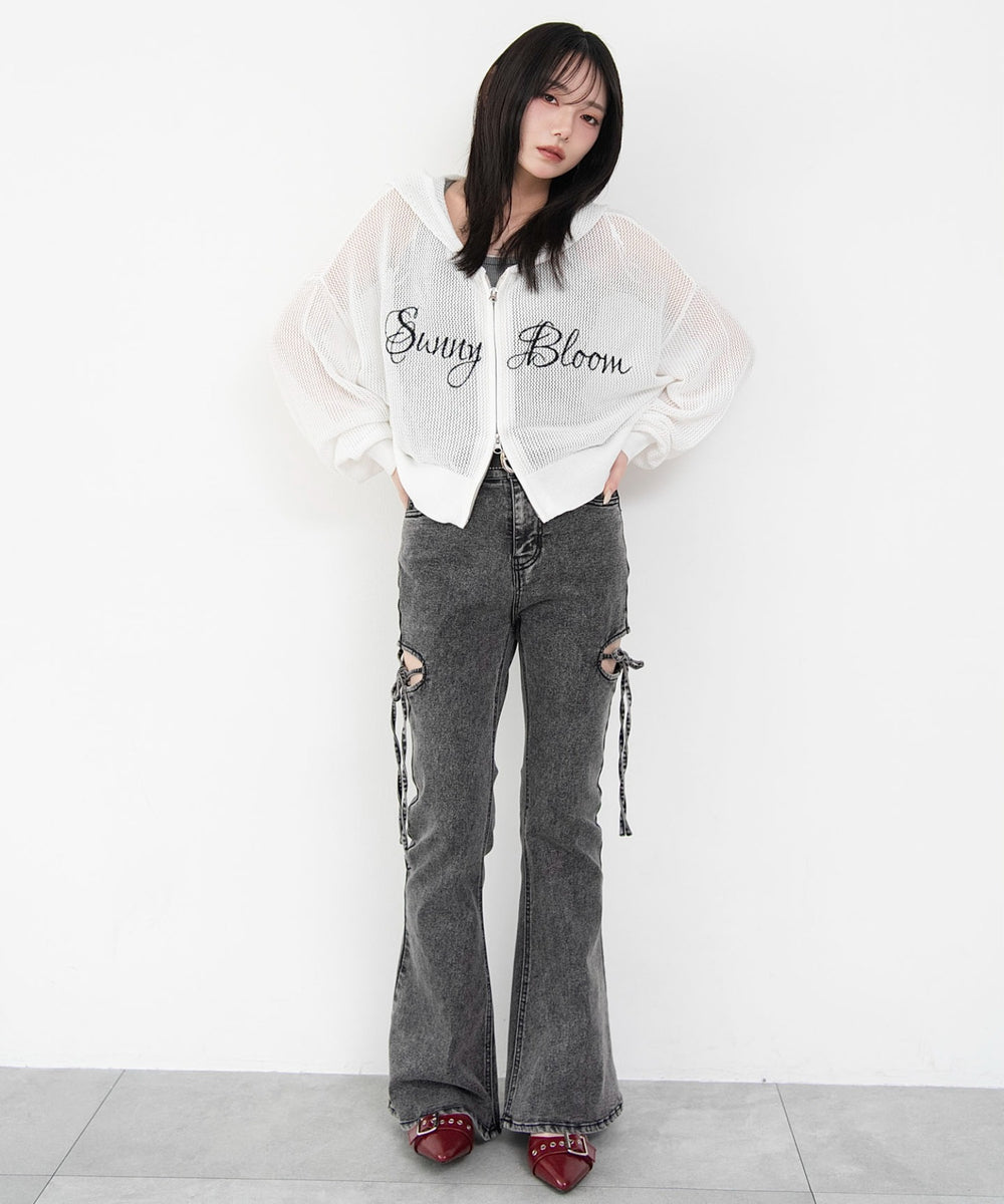 ホワイト　モデル：159cm F着用