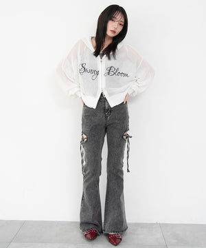 ホワイト　モデル：159cm F着用