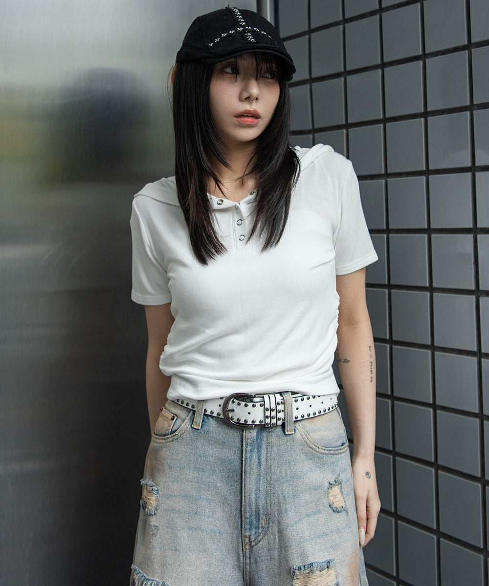 ホワイト　モデル：159cm F着用