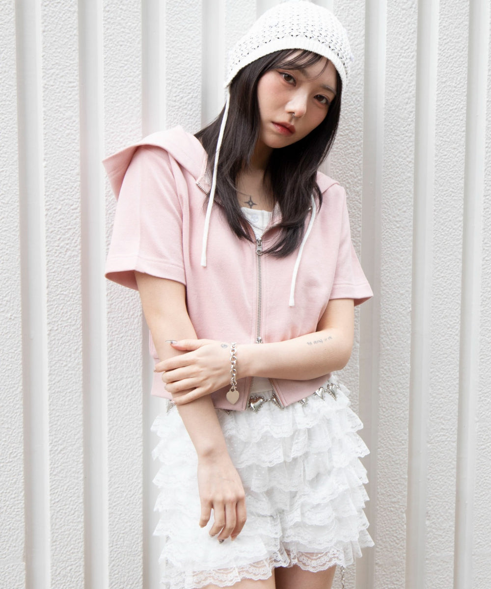 ピンク　モデル：159cm F着用