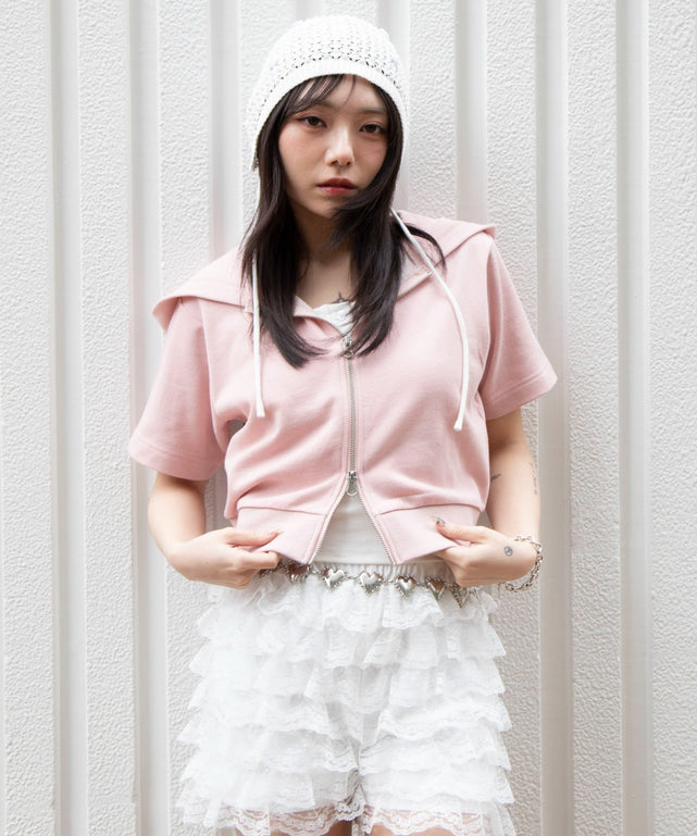ピンク　モデル：159cm F着用