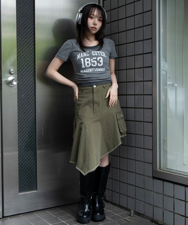 ドット１　モデル：159cm F着用