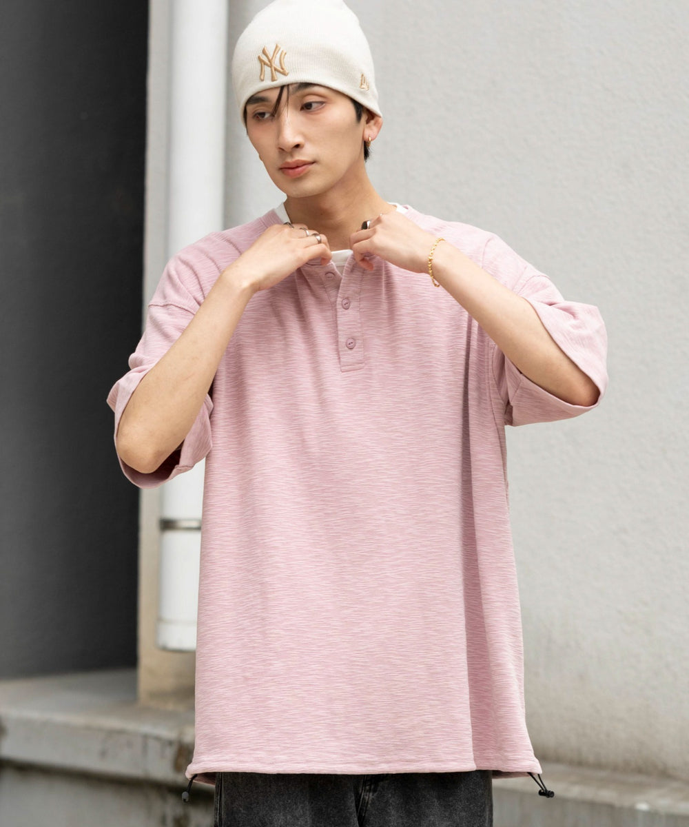 ピンク モデル：180cm L着用