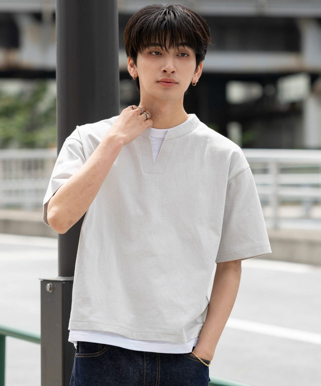 Lグレー モデル：180cm L着用