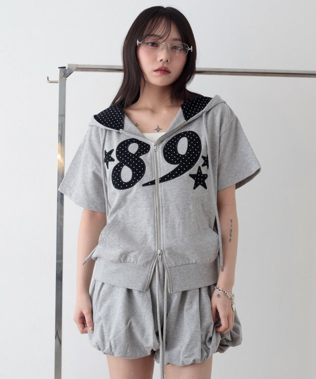 杢グレー　モデル：159cm F着用