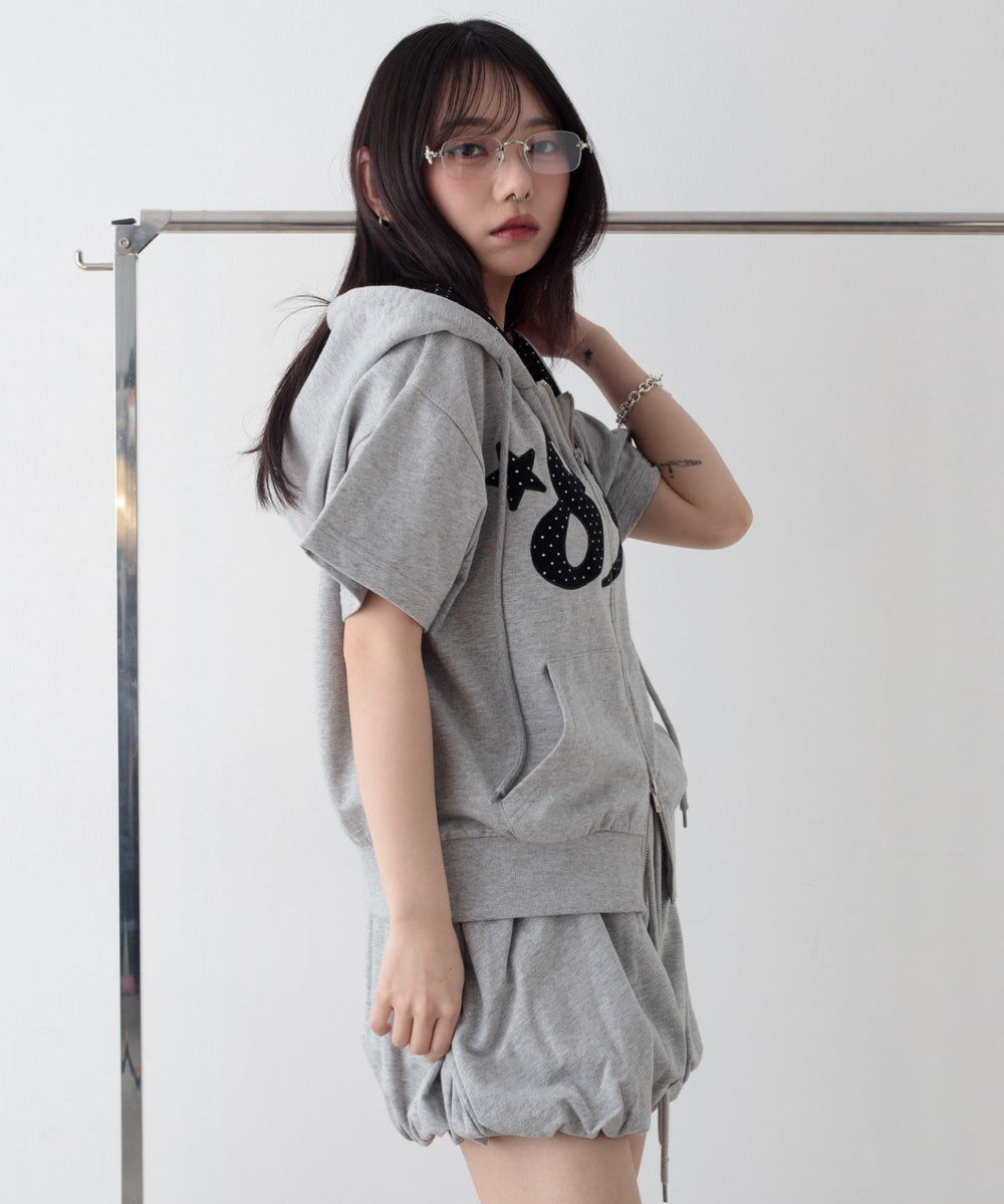 杢グレー　モデル：159cm F着用