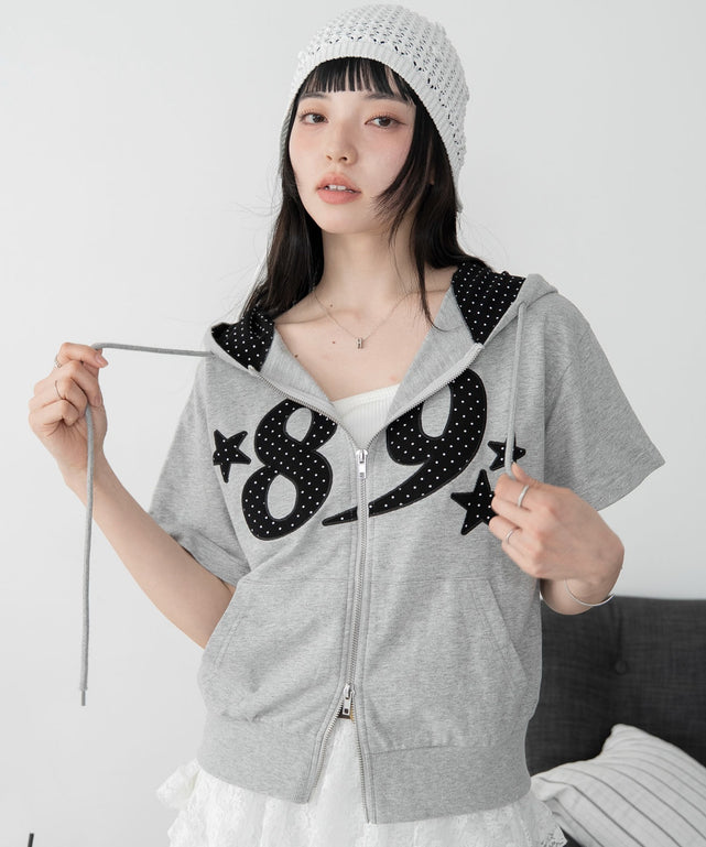 杢グレー　モデル：164cm F着用
