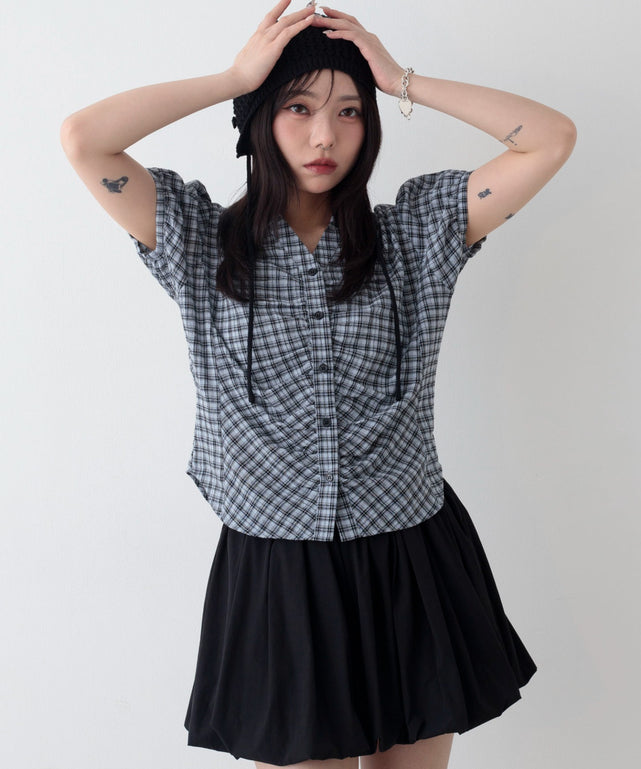 サックス　モデル：159cm F着用