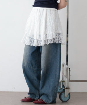 ホワイト　モデル：159cm F着用