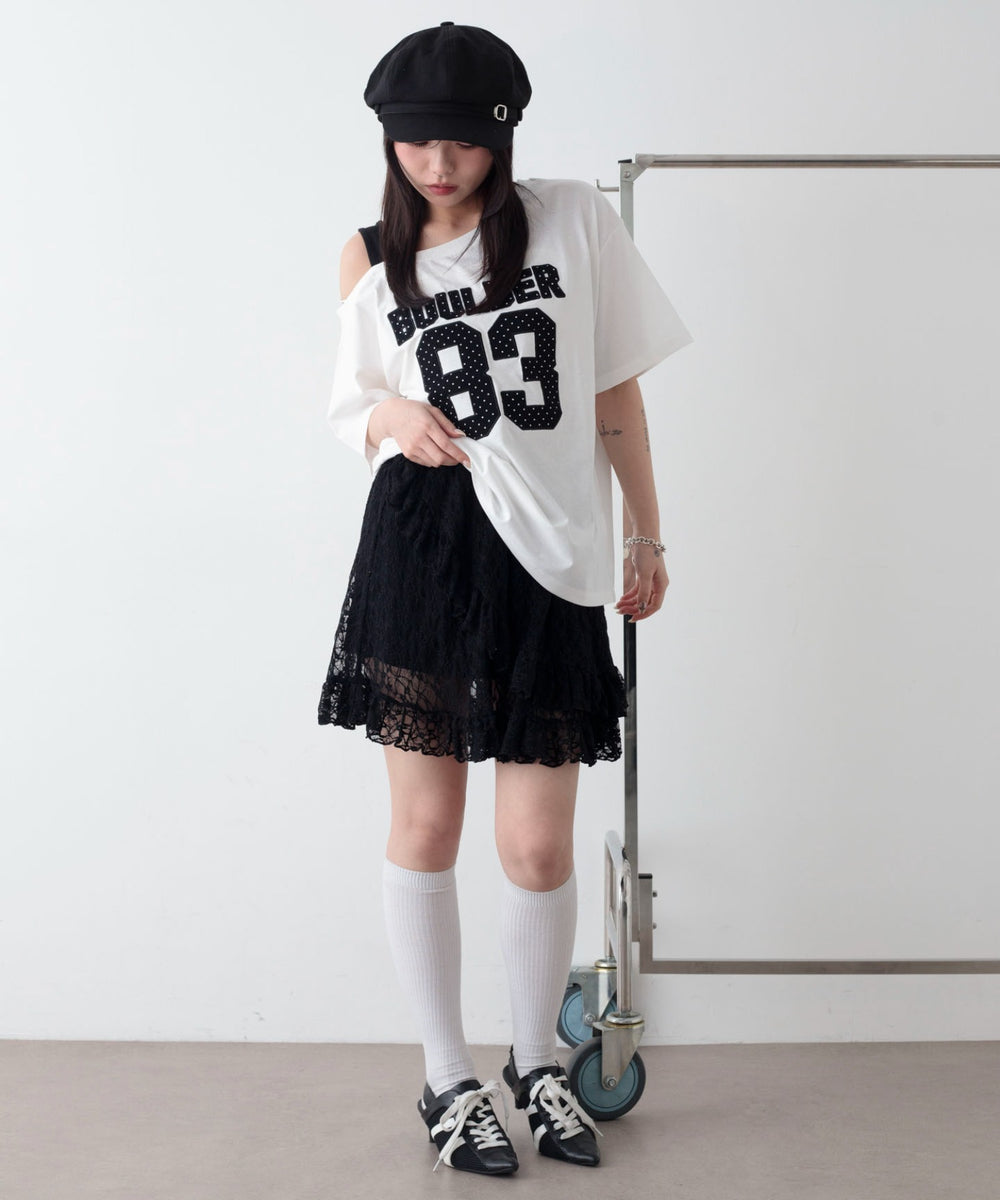 ブラック　モデル：159cm F着用