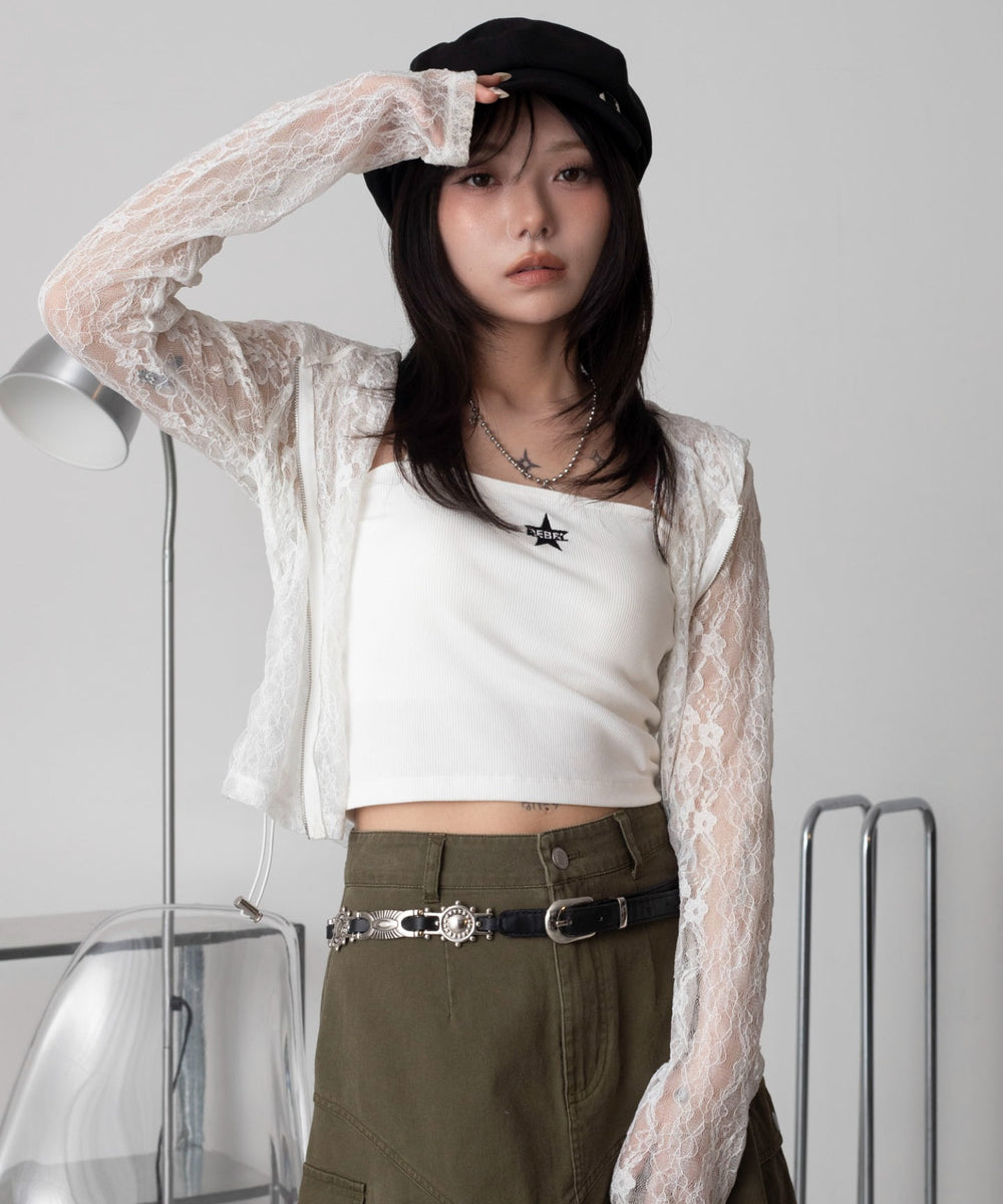 ホワイト　モデル：159cm F着用