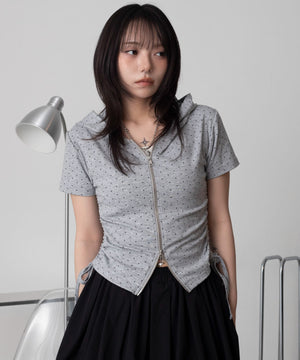 柄２　モデル：159cm F着用