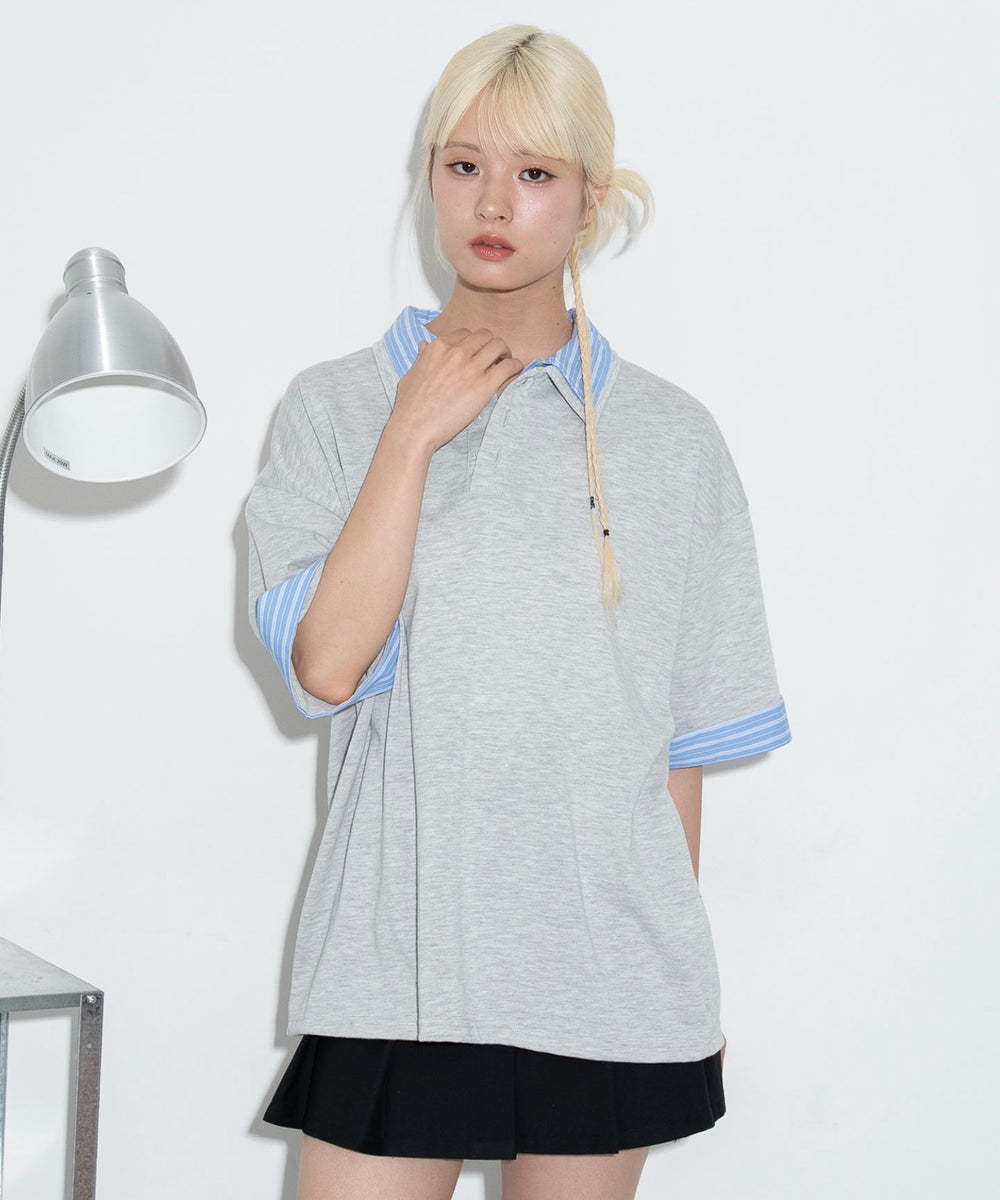 グレー　モデル：166cm L着用
