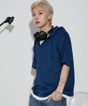 ネイビー モデル：175cm L着用